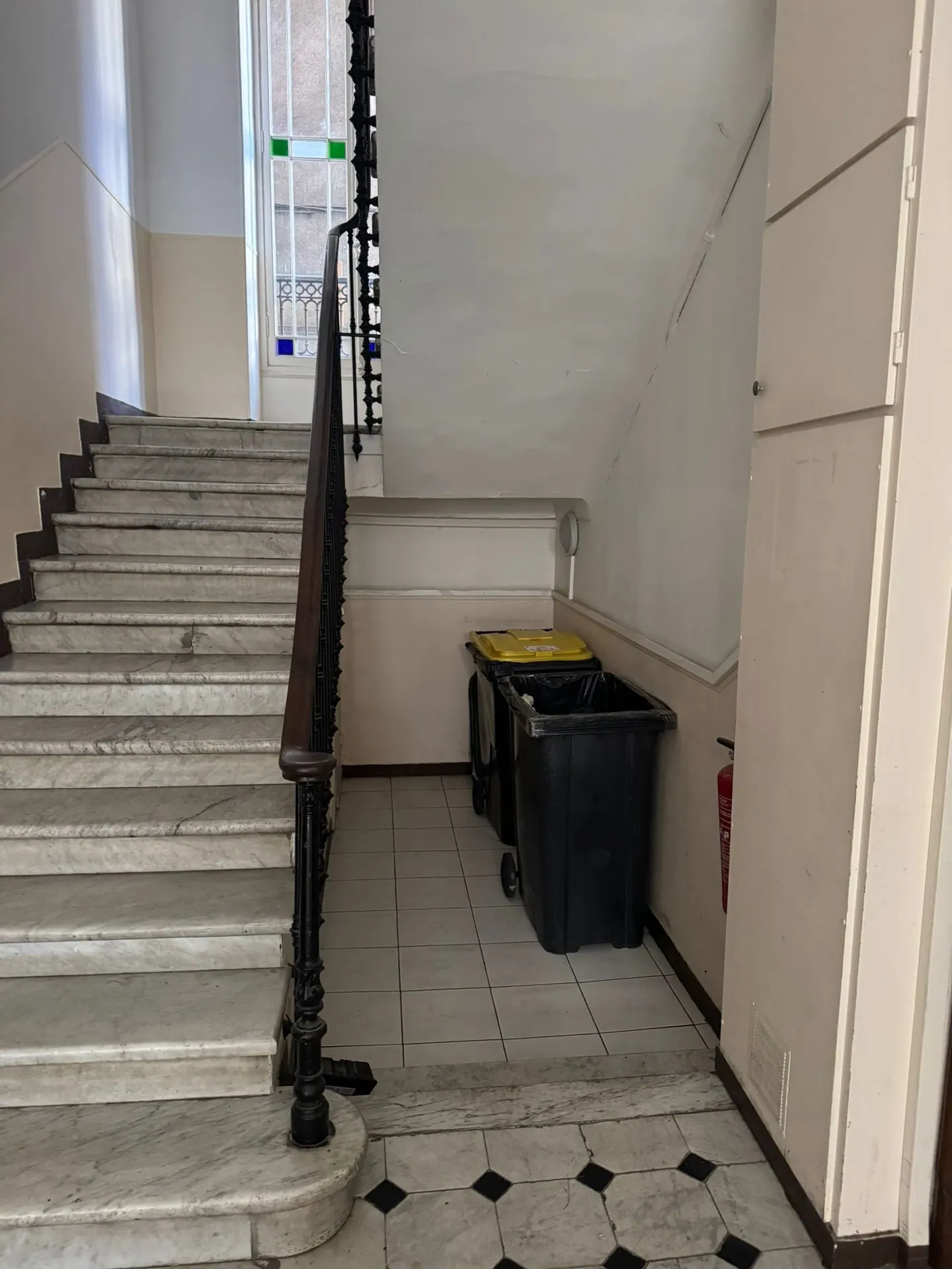 Emplacement des poubelles